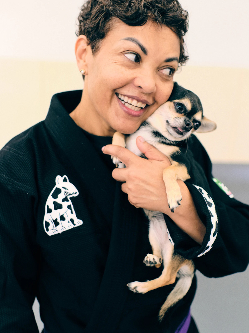 MANTO Dogs Women's BJJ GI - black